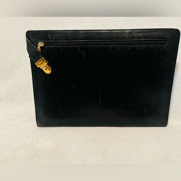 Bally Black Leather Large Clutch/Organizer - Picture 11 of 11
